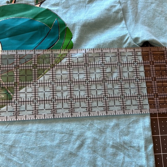 #108D Disney Sleeping Beauty Fauna Fairy tee on blue, size Small - Picture 5 of 6